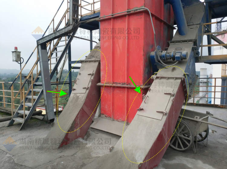 bbin宝盈特瓷牌耐磨陶瓷内衬下料溜槽