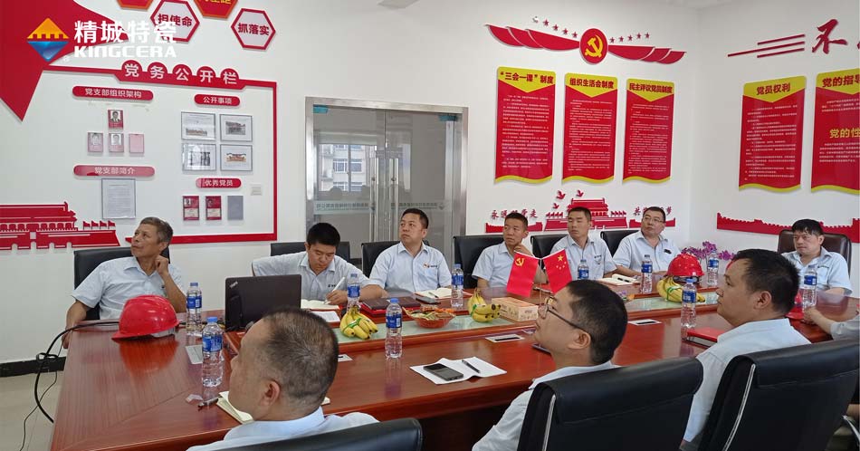 bbin宝盈特瓷党支部组织寓目庆祝中国共产党建设100周年大会现场直播