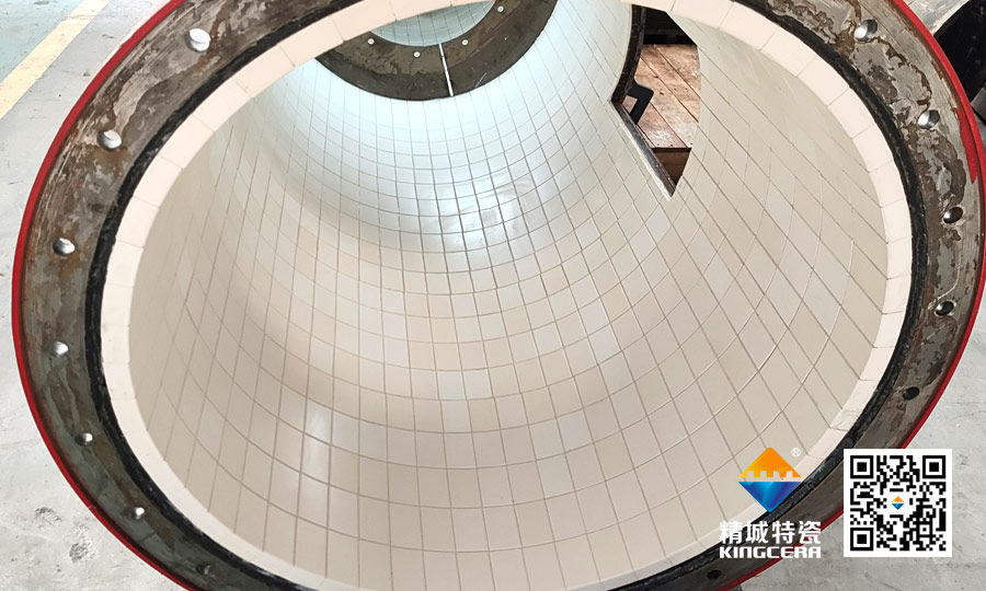 bbin宝盈特瓷管道耐磨陶瓷装置