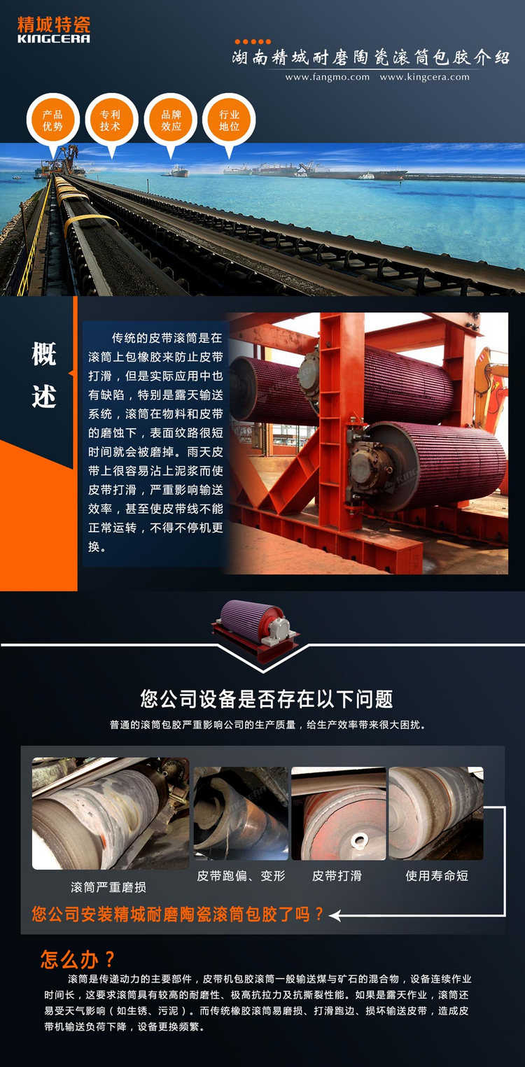 bbin宝盈特瓷陶瓷滚筒包胶与工艺流程