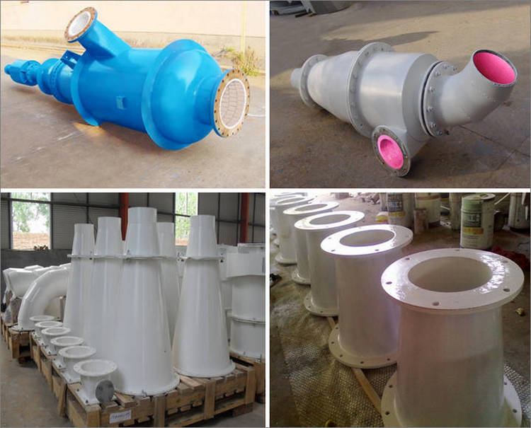 湖南bbin宝盈生产的耐磨陶瓷内衬旋流器