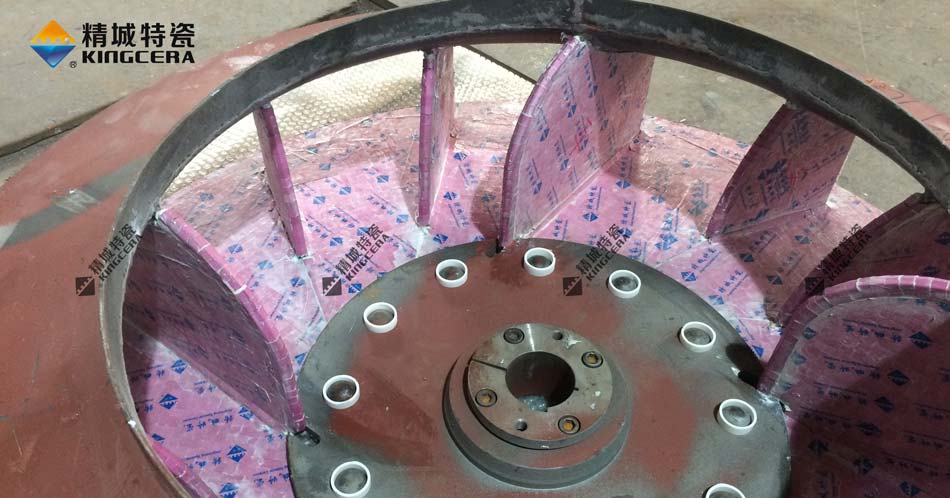 湖南bbin宝盈耐磨陶瓷风机叶轮-陶瓷风机叶片-陶瓷风机